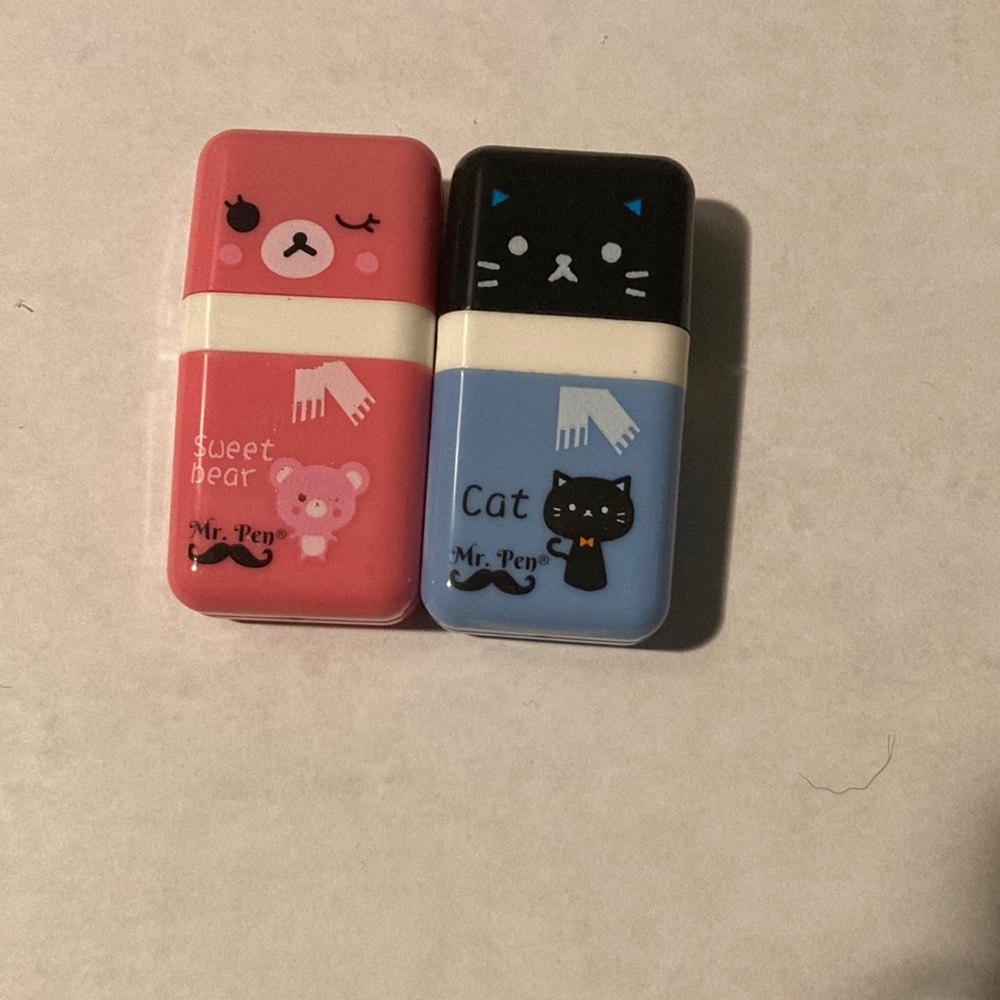 Two Erasers